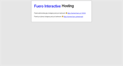 Desktop Screenshot of is.fuero.pl